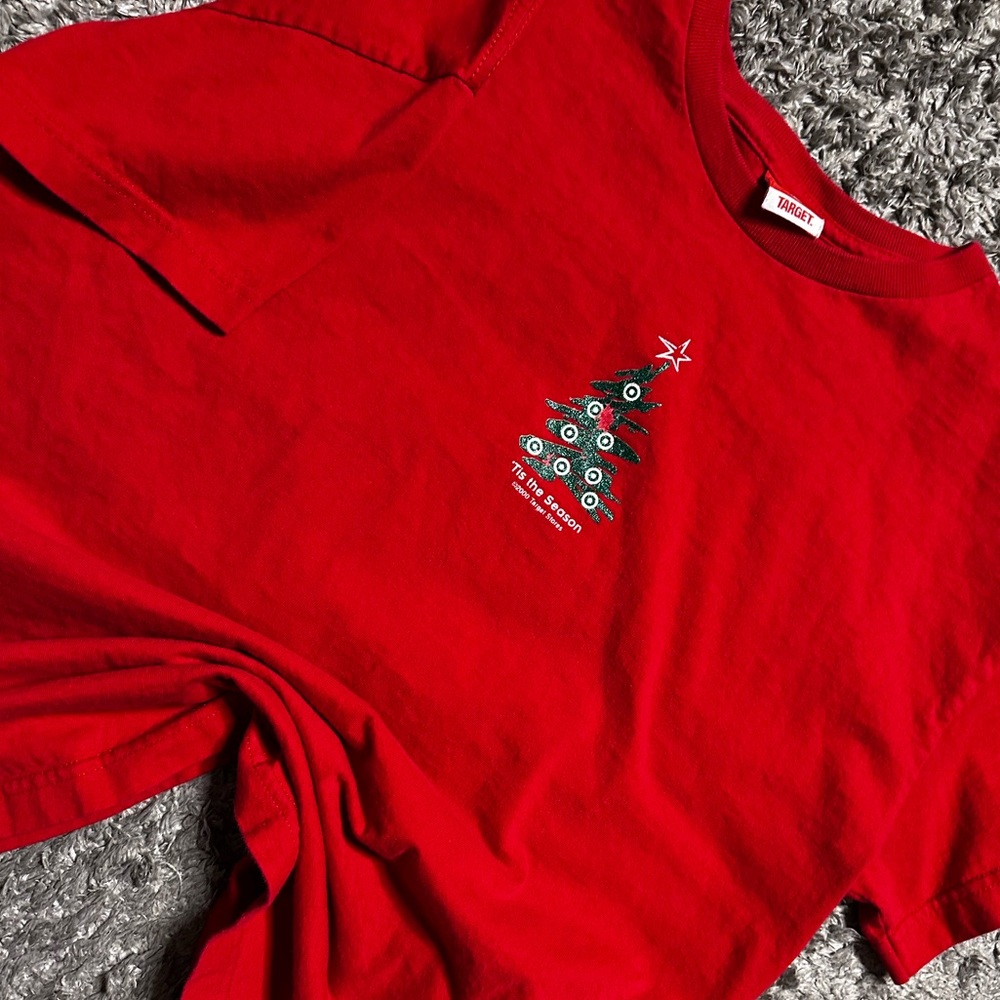 Y2K Target Christmas Shirt